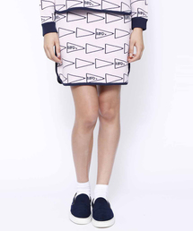 MILKFED. | FLAG JQ KNIT SKIRT　（スカート/タイト/総柄/フラッグ）(スカート)