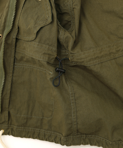 B:MING by BEAMS（ビーミングバイビームス）の「□B ビーミング by ビームス / コットン中綿ファー付き M65ブルゾン （モッズコート・キッズ・ネイビー/カーキ・110/100/90/120/140/130/150/80）」の22枚目の写真