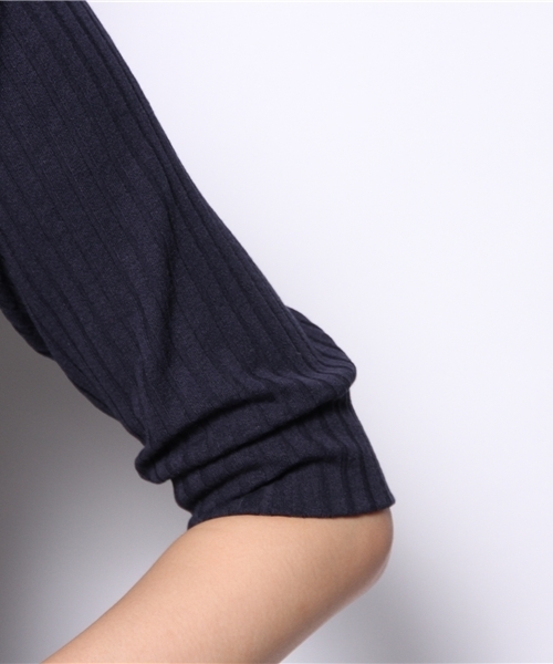 Chico（チコ）の「トタンテレコP/O（Tシャツ/カットソー・レディース・ホワイト/ネイビー・FREE）」の9枚目の写真