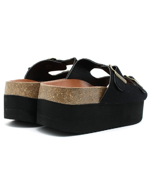 mystic（ミスティック）の「厚底サンダル（サンダル・レディース・ブラック/グレー・37/38/36）」の5枚目の写真