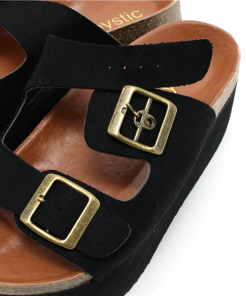 mystic（ミスティック）の「厚底サンダル（サンダル・レディース・ブラック/グレー・37/38/36）」の7枚目の写真