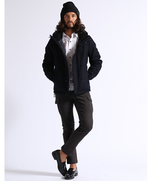 CAMBIO（カンビオ）の「ms1958-ポリエステル/コットンブロードシャツ（シャツ/ブラウス・メンズ・ホワイト/グレー/サックスブルー/ネイビー・SMALL/MEDIUM/LARGE）」の22枚目の写真