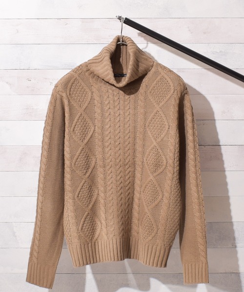 セール ケーブルタートルネックニット ニット セーター Innocent イノセント のファッション通販 Zozotown