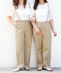 PairPair | レースアップサス付パンツ(デニムパンツ)