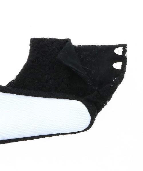 kimonomachi(キモノマチ)の「レース足袋 4枚こはぜ(和装小物・レディース・ホワイト/ブラック・S/M/L)」の4枚目の写真