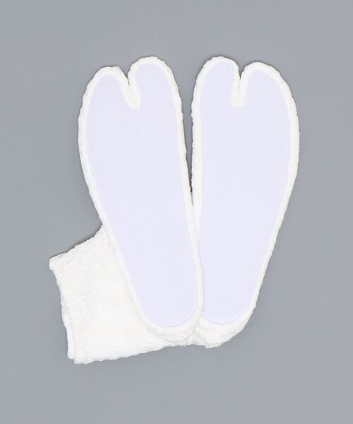 kimonomachi(キモノマチ)の「レース足袋 4枚こはぜ(和装小物・レディース・ホワイト/ブラック・S/M/L)」の10枚目の写真