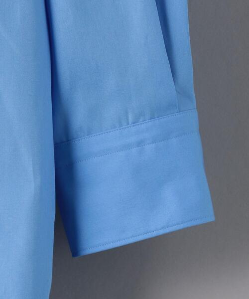 LOEFF(ロエフ)の「<LOEFF(ロエフ)> コットン ブロード レギュラーシャツ MEN'S(シャツ/ブラウス・メンズ・ホワイト/ターコイズブルー・2/1)」の9枚目の写真