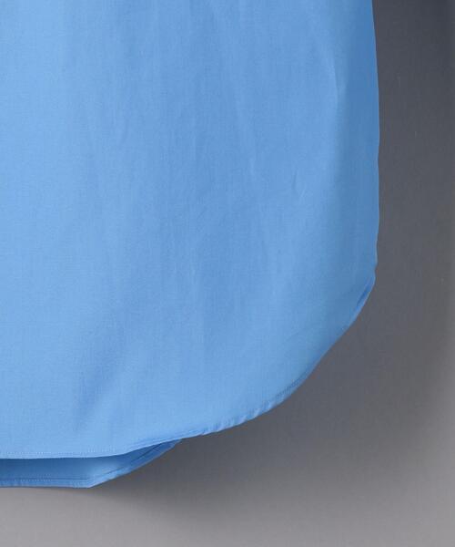 LOEFF(ロエフ)の「<LOEFF(ロエフ)> コットン ブロード レギュラーシャツ MEN'S(シャツ/ブラウス・メンズ・ホワイト/ターコイズブルー・2/1)」の3枚目の写真