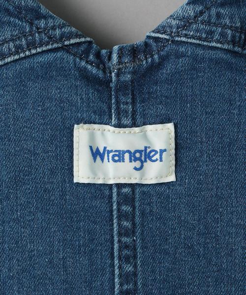 【人気】Wrangler DENIM OVERALLフレアデニム オーバーオール Wrangler（ラングラー）の「＜Wrangler＞フレアデニム