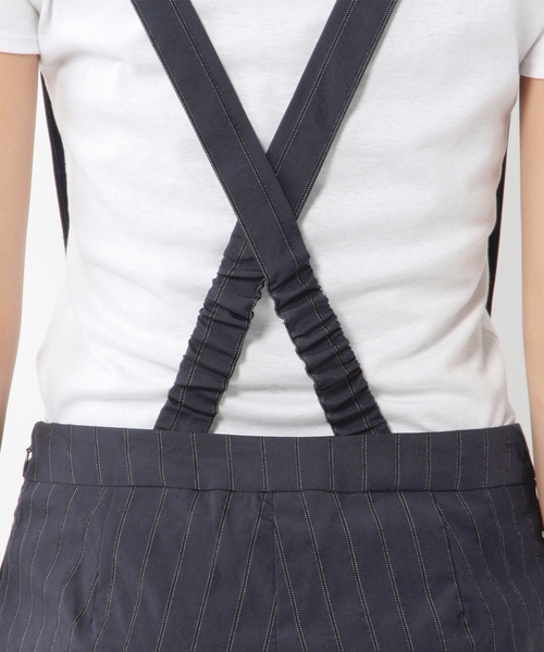 Jewel Changes（ジュエルチェンジズ）の「★JOC W/N ストライプ サスペンダー付きパンツ（その他パンツ・レディース・ブラック/ネイビー・38/36/34）」の19枚目の写真