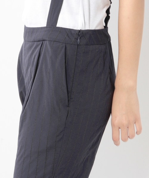 Jewel Changes（ジュエルチェンジズ）の「★JOC W/N ストライプ サスペンダー付きパンツ（その他パンツ・レディース・ブラック/ネイビー・38/36/34）」の10枚目の写真