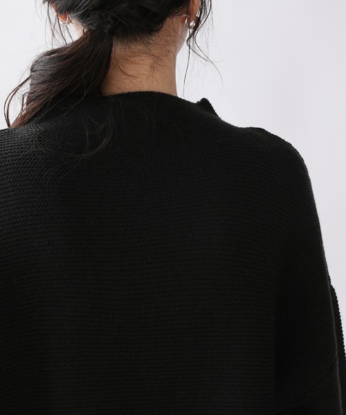 LOWRYS FARM(ローリーズファーム)の「5Gガーターボトルネックプルオーバー 897273(ニット/セーター・レディース・ブラック/グリーン/アイボリー/ピンク/ブルー・FREE)」の17枚目の写真