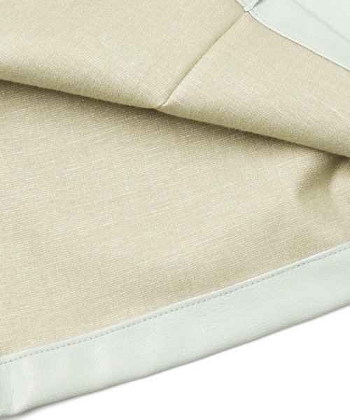 unlow（アンロー）の「【WEARISTA 心】フェイクレザースリットフレアパンツ（セットアップ対応）（その他パンツ・メンズ・ブラック/グレイッシュベージュ/ライトグリーン・S/M）」の18枚目の写真