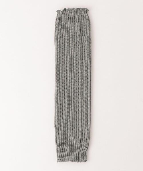 green label relaxing（グリーンレーベルリラクシング）の「★[ Livelihood (ライブリフッド) ]SC レッグウォーマー（レッグウォーマー・レディース・ダークブラウン/ベージュ/グレー・FREE）」の6枚目の写真