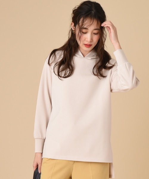 INTERPLANET（インタープラネット）の「ライトダンボールパーカー＋メッシュエコＢＡＧ　ＳＥＴ（パーカー・レディース・ブラック/グレイッシュベージュ/ミント/オフホワイト・FREE）」の7枚目の写真