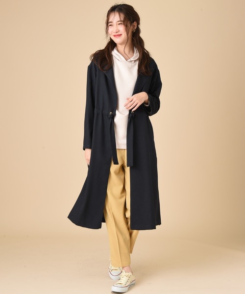 INTERPLANET（インタープラネット）の「ライトダンボールパーカー＋メッシュエコＢＡＧ　ＳＥＴ（パーカー・レディース・ブラック/グレイッシュベージュ/ミント/オフホワイト・FREE）」の11枚目の写真