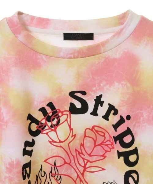 Candy Stripper（キャンディストリッパー）の「FREAKY CANDY トップス（Tシャツ/カットソー・レディース・グリーン/ブルー/ピンク・2）」の5枚目の写真