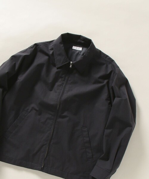 SHIPS any(シップス エニィ)の「SHIPS any: ワイドシルエット チェック/ストライプ ジップブルゾン◇(ブルゾン・メンズ・ベージュ/ネイビー/ライトブルー/ライトグレー・SMALL/MEDIUM/LARGE/X-LARGE)」の20枚目の写真