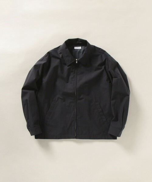 SHIPS any ブラック ジャンパー SHIPS any ブルゾン アウター any:「軽量 / 撥水」PERTEX(R) × OCTA(R