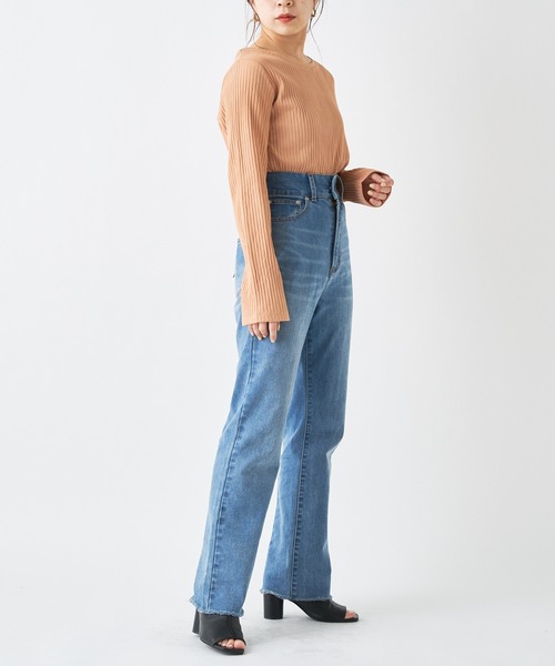 レペット リブ ショートトップス M Chico（チコ）の「リブボタンショートトップス（Tシャツ