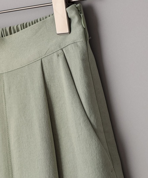 CIAOPANIC（チャオパニック）の「ヴィンテージサテンタックパンツ（スラックス・レディース・アイボリー/ミント・マルチサイズ）」の7枚目の写真