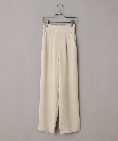CIAOPANIC（チャオパニック）の「ヴィンテージサテンタックパンツ（スラックス・レディース・アイボリー/ミント・マルチサイズ）」の15枚目の写真