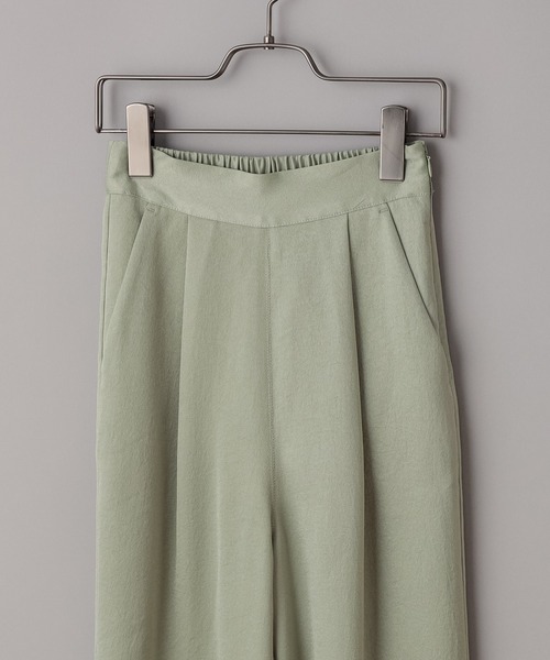 CIAOPANIC（チャオパニック）の「ヴィンテージサテンタックパンツ（スラックス・レディース・アイボリー/ミント・マルチサイズ）」の16枚目の写真