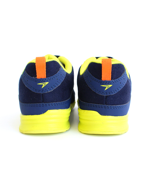 CIAOPANIC TYPY（チャオパニックティピー）の「瞬足 Design by  CIAOPANIC TYPY 【15S/S MARATHON】（スニーカー・キッズ・ホワイト/ネイビー/グレー・21/20/17/22/18/21.5/19/16）」の6枚目の写真