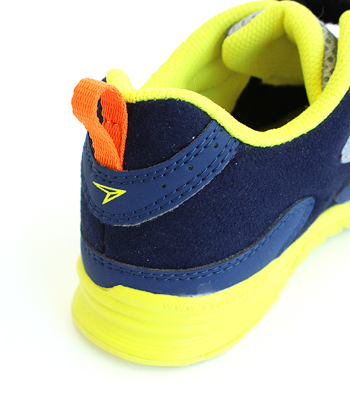 CIAOPANIC TYPY（チャオパニックティピー）の「瞬足 Design by  CIAOPANIC TYPY 【15S/S MARATHON】（スニーカー・キッズ・ホワイト/ネイビー/グレー・21/20/17/22/18/21.5/19/16）」の8枚目の写真