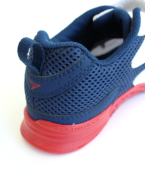 CIAOPANIC TYPY（チャオパニックティピー）の「瞬足 Design by  CIAOPANIC TYPY 【15S/S MARATHON】（スニーカー・キッズ・ホワイト/ネイビー/グレー・21/20/17/22/18/21.5/19/16）」の18枚目の写真