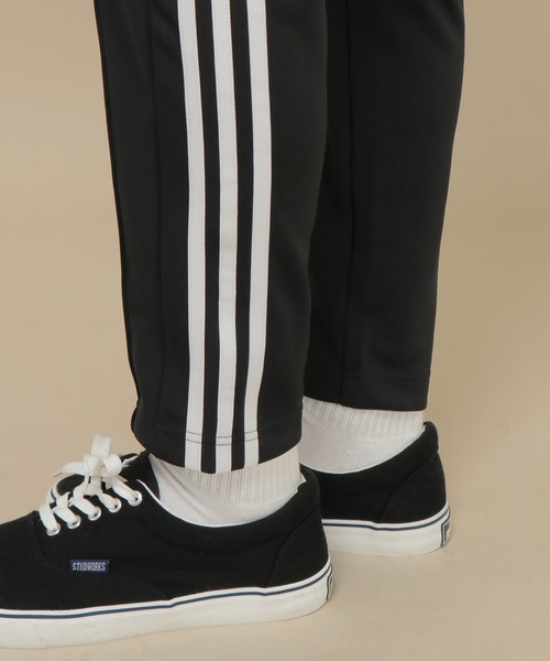 adidas×Clubhaus テーパードパンツ　ネイビー サイズ 82 adidas（アディダス）の「adidasテーパードパンツ（その他パンツ