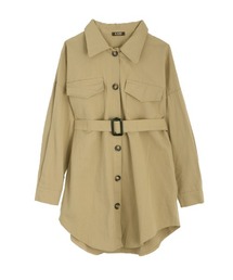 ベルト付ＣＰＯシャツＪＫ
