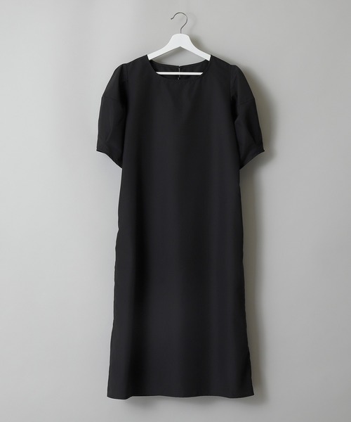 anown(アノン)の「ボリュームスリーブ ミモレ丈ワンピース【ファッションインフルエンサーyumi.×anown 限定コラボ】(ワンピース・レディース・ピンク系その他/ブラック/ベージュ/オフホワイト・FREE)」の20枚目の写真