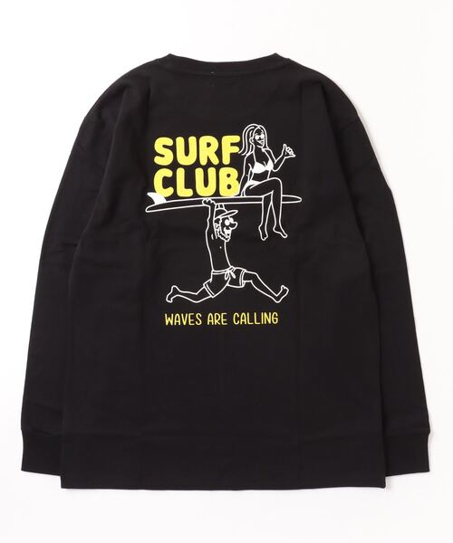 Mag.（マグ）の「【RDS】サーフデザインバックプリントT（Tシャツ/カットソー・メンズ・グレー/ブラック・MEDIUM/LARGE）」の4枚目の写真