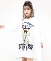 TRAVAS TOKYO（トラバス トウキョウ）の「『TRAVAS TOKYO/トラバス トーキョー』Der tod Super BIG Tee/天使プリント半袖Tシャツ（Tシャツ/カットソー）」