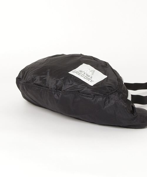 GREGORY(グレゴリー)の「GREGORY/ウエストバッグ/ボディバッグ/PACKABLE/TAILRUNNER LT/テールランナー(ボディバッグ/ウエストポーチ・メンズ・ブラック・ONESIZE)」の3枚目の写真