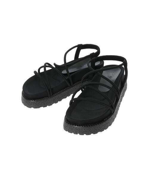 koe（コエ）の「コードチューブスポーツサンダル*（サンダル・レディース・ブラック/ブラウン・M/L/S）」の4枚目の写真