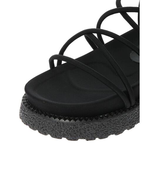 koe（コエ）の「コードチューブスポーツサンダル*（サンダル・レディース・ブラック/ブラウン・M/L/S）」の7枚目の写真