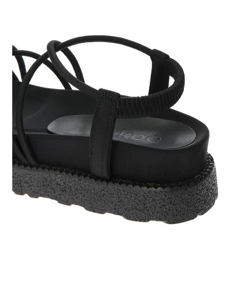 koe（コエ）の「コードチューブスポーツサンダル*（サンダル・レディース・ブラック/ブラウン・M/L/S）」の8枚目の写真