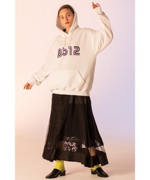 AULA AILA | アシンメトリーレーススカート(スカート)