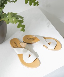 eness | ENESS　フラットクロスサンダル(サンダル)