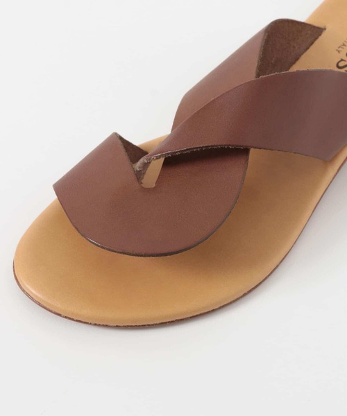 eness（エネス）の「ENESS　フラットクロスサンダル（サンダル・レディース・アイボリー/ブラウン系その他・38/37）」の13枚目の写真