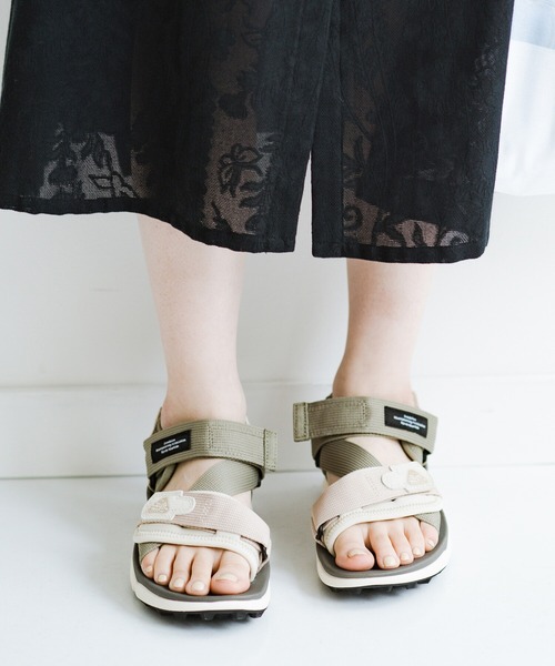 haco!（ハコ）の「Flower MOUNTAIN 見た目もはき心地もたまらない！ハイスペックアウトドアサンダル UBUD（サンダル・レディース・カーキ/ブラック系その他・1/2/4/3/5）」の5枚目の写真