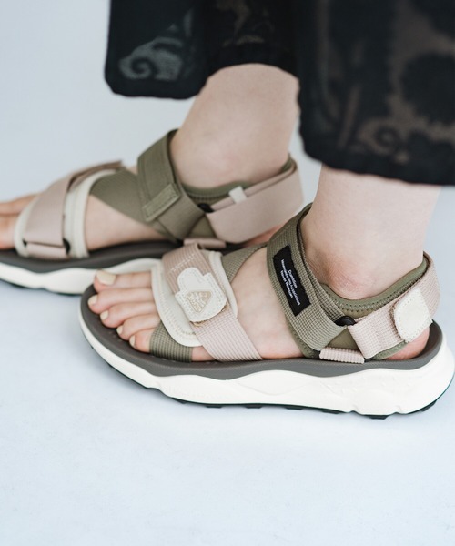 haco!（ハコ）の「Flower MOUNTAIN 見た目もはき心地もたまらない！ハイスペックアウトドアサンダル UBUD（サンダル・レディース・カーキ/ブラック系その他・1/2/4/3/5）」の16枚目の写真