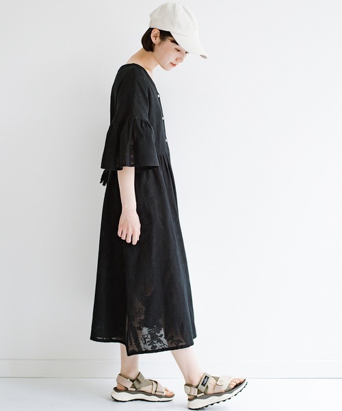 haco!（ハコ）の「Flower MOUNTAIN 見た目もはき心地もたまらない！ハイスペックアウトドアサンダル UBUD（サンダル・レディース・カーキ/ブラック系その他・1/2/4/3/5）」の11枚目の写真