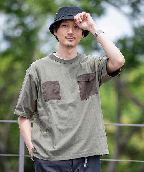 Wポケットワイドtシャツ メンズ Men Coen コーエン 公式ファッション通販