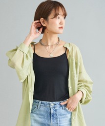 DouDou | バックオープンカップ付キャミ(Tシャツ/カットソー)