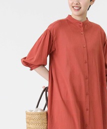 HONEYSUCKLE ROSE | 【HONEYSUCKLE ROSE】シアーシャツワンピース(シャツワンピース)