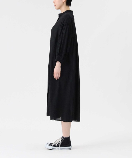 HONEYSUCKLE ROSE（ハニーサックルローズ）の「【HONEYSUCKLE ROSE】シアーシャツワンピース（シャツワンピース・レディース・ホワイト/ブラック/オレンジ・M/L）」の18枚目の写真