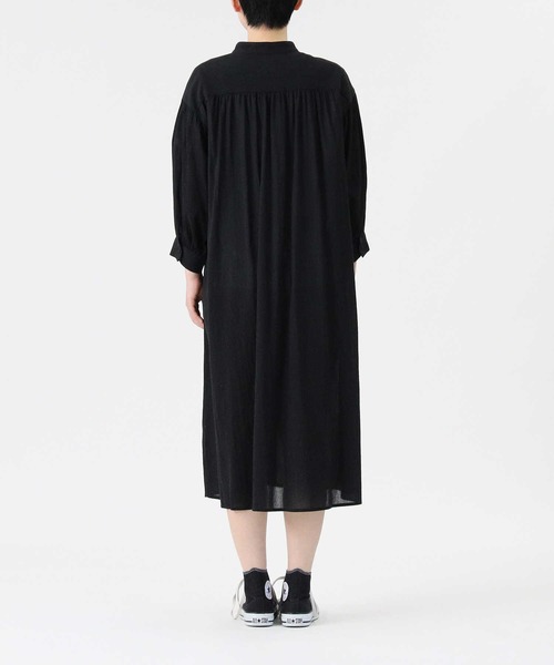 HONEYSUCKLE ROSE（ハニーサックルローズ）の「【HONEYSUCKLE ROSE】シアーシャツワンピース（シャツワンピース・レディース・ホワイト/ブラック/オレンジ・M/L）」の19枚目の写真